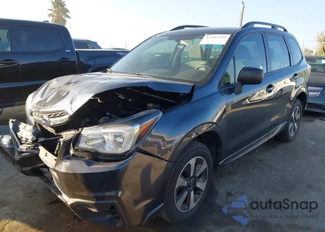 2018 Subaru Forester 2.5I из США, поврежденный, VIN JF2SJABC0JH601027
